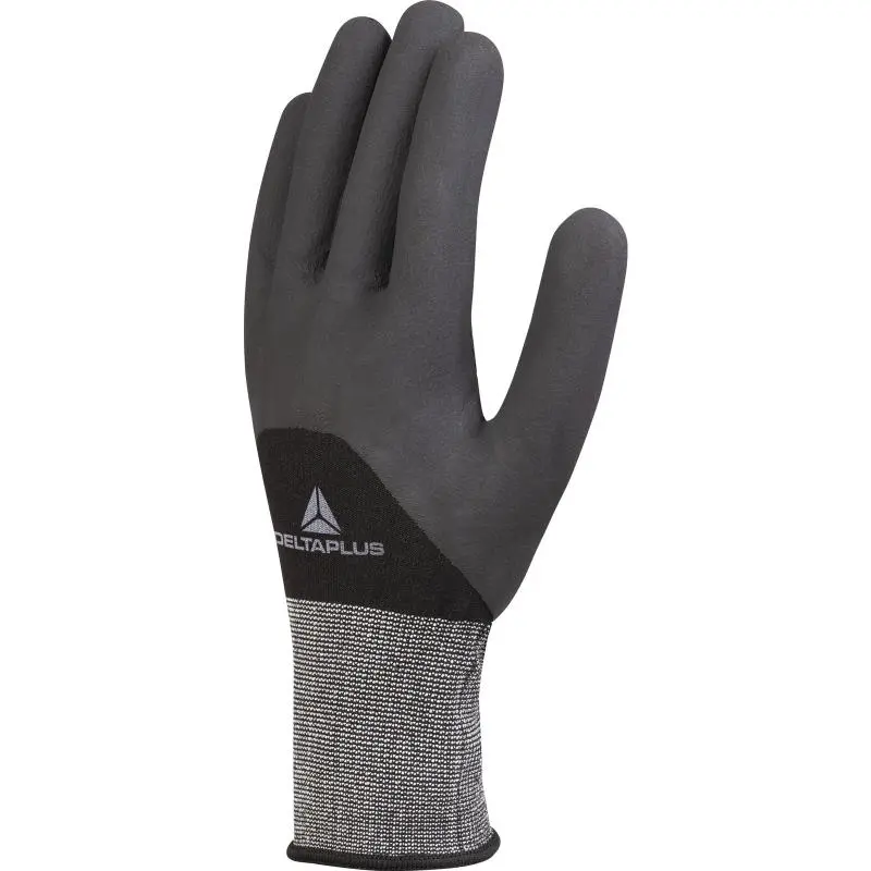 DELTA PLUS – Paire de gants tricot polyester/spandex – Taille 9 – Gris – VE725