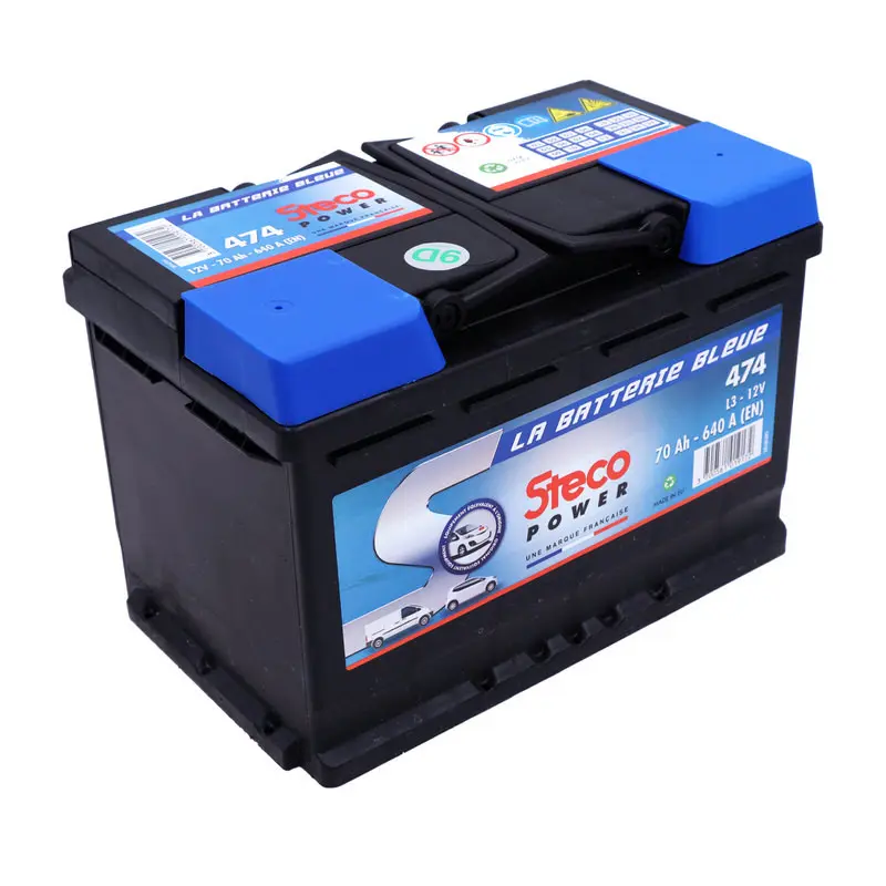 Batterie 12V 70Ah 640A STECO 474